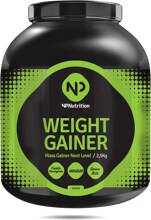NP Nutrition Weight Gainer, 2500g Dose