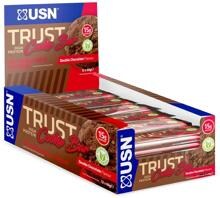 USN Trust Cookie Bars, 12 x 60 g Proteinriegel