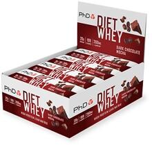 PhD Diet Whey Bar Proteinriegel, 12x65g Box