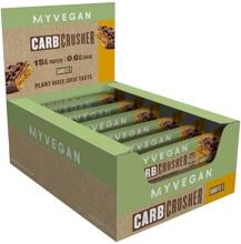 MyProtein Vegan Carb Crusher Bar, 12 x 60 g Riegel