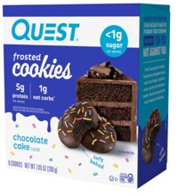 Quest Nutrition Protein Frosted Cookies, 8 x 25 g Cookie