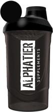 Alphatier Beastmode Shaker, 600 ml, black-smoked