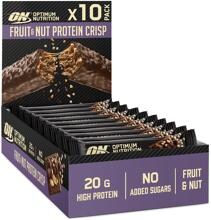 Optimum Nutrition Fruit & Nut Protein Crisp Bar, 10 x 70 g Riegel