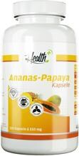 ZEC+ Health+ Ananas-Papaya-Enzyme, 120 Kapseln Dose
