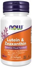 Now Foods Lutein & Zeaxanthin, 60 Kapseln Dose, Standard