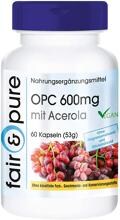 fair & pure OPC (600 mg) + Acerola, 60 Kapseln Dose