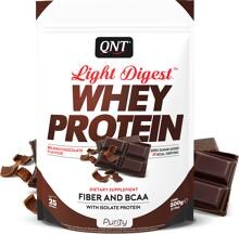 QNT Light Digest Whey Protein, 500 g Beutel, Belgian Chocolate