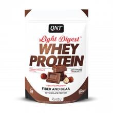 QNT Light Digest Whey Protein, 500 g Beutel, Hazelnut Chocolate