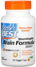Doctor's Best Neurotrophic Brain Formula, 90 Kapseln