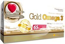 Olimp Gold Omega 3, 65%, 60 Kapseln