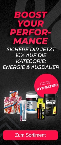Sicher dir jetzt 10% auf alle Energie und Ausdauer Produkte!