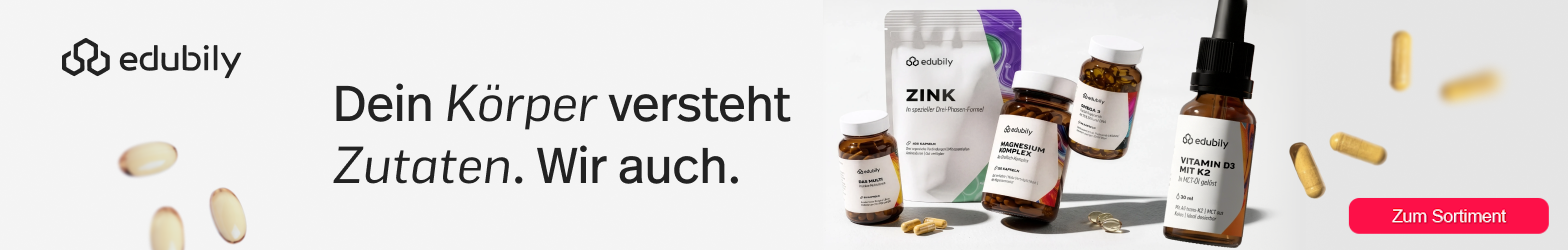 Hochwertige Vitalstoffe von edubily entdecken!